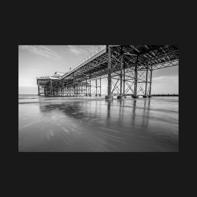 Long exposure of a pier on the Norfolk coast, UK by yackers1