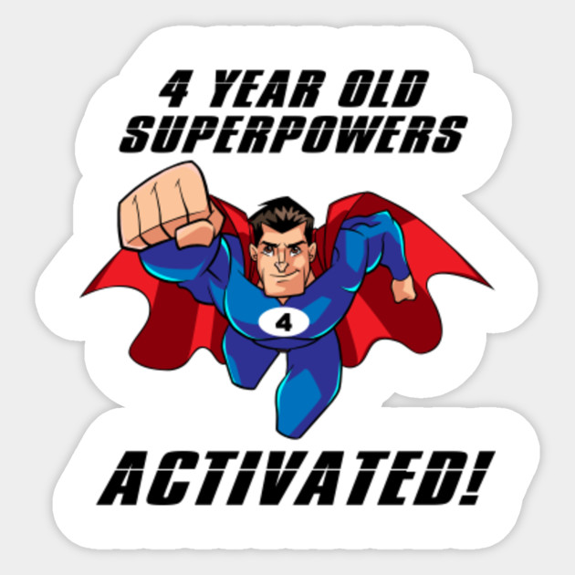 superhero present for 4 year old