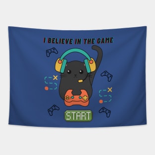 GAMER CAT - I Believe in the Game Tapestry