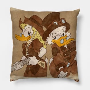 Goldie & Scrooge Pillow