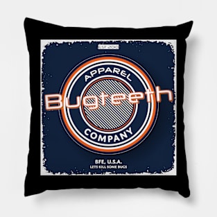 Bugteeth Apparel Company Pillow