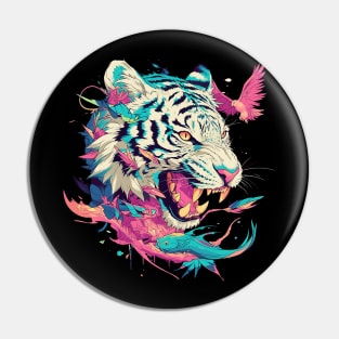 white tiger Pin