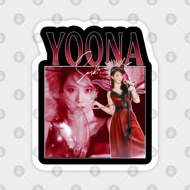 SNSD YOONA BOOTLEG Magnet by Vinsgraphic 