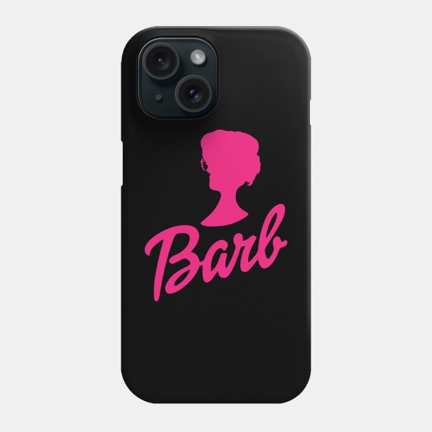 Barb Phone Case by PatrickPollardArtworks