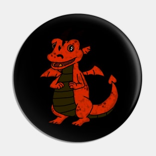 Smaug the Cuddler in Color Pin