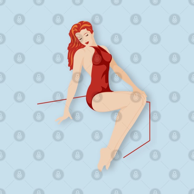 Pin-Up Girl by deancoledesign