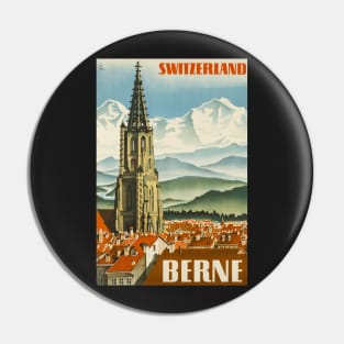 Berne,Switzerland,Travel Poster Pin