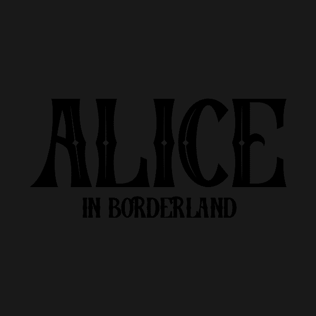 Alice in borderland title black by CERA23