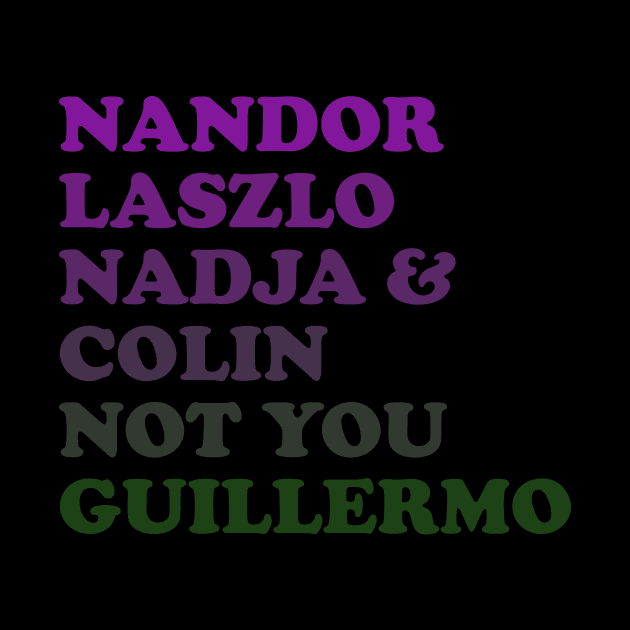 Not You Guillermo by Mollie