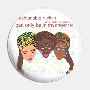 fashionable, stylish Pin