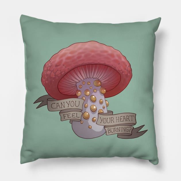 The Name of God 1 Pillow by Horned Goddess