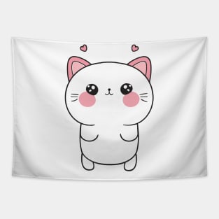 cute cat drawing Tapestry