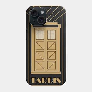 Art Deco TARDIS Phone Case