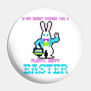 8-Bit Bunny Pin