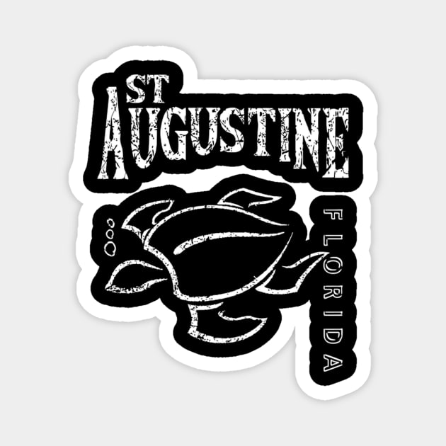 St Augustine Florida Sea Turtle Magnet by SperkerFulis