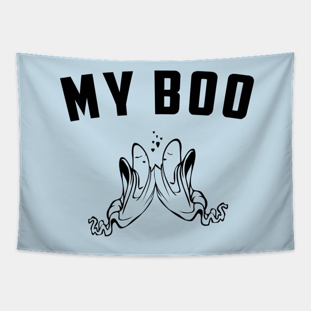 Halloween My Boo Tapestry by eaglextiger