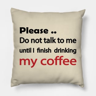 My Coffee Pillow