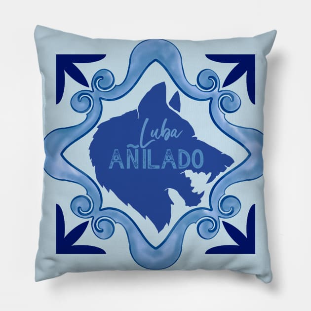 Luba Anilado Pillow by oralmanzar