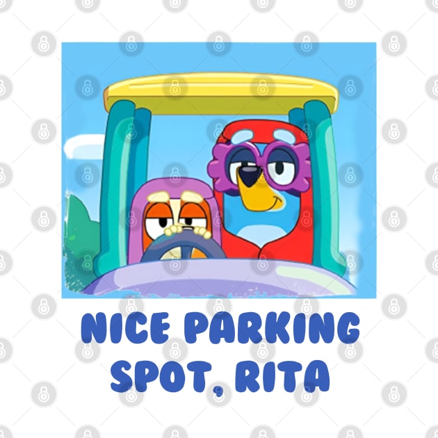 Nice parking spot rita by Quikerart