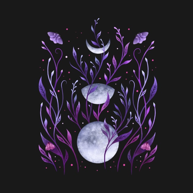 Phase & Grow - purple by Episodic Drawing