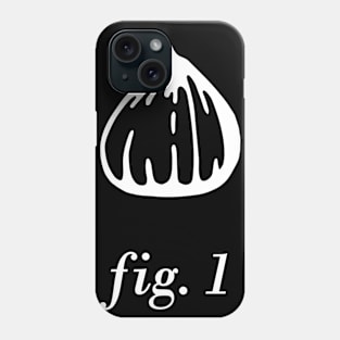 Fig. 1 (white print) Phone Case