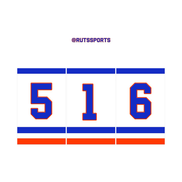 Rep Your Area Code (NYI 516) by RUTSSports