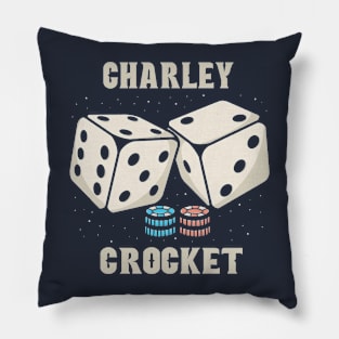 Dice Charley Crocket Pillow