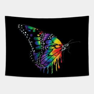 Rainbow Butterfly Tapestry