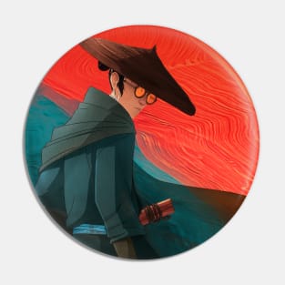 Blue Eye Samurai Pin