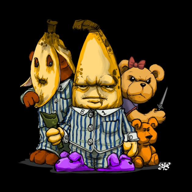 Rotten Bananas by Sir Sasquatch Arts