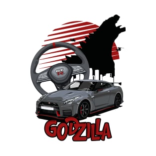 Nissan GT-R Godzilla Vector T-Shirt