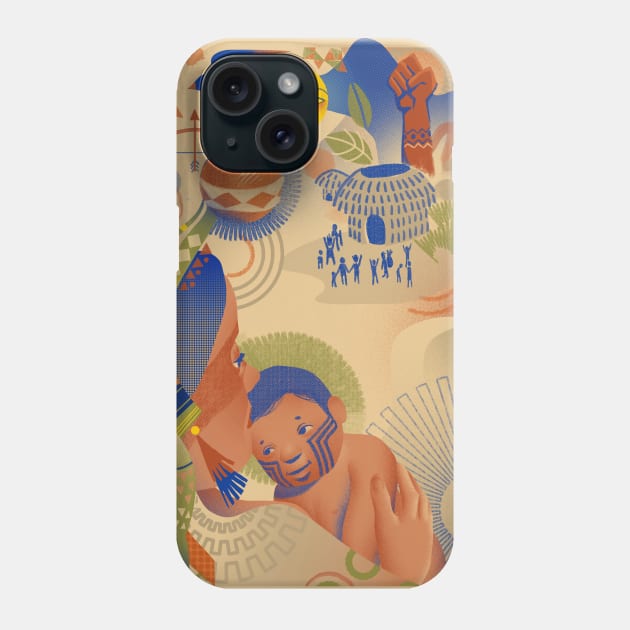 Indigenous Rights & Culture Phone Case by GAVIOLI