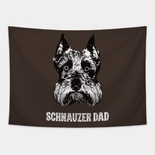 Schnauzer Dad Tapestry