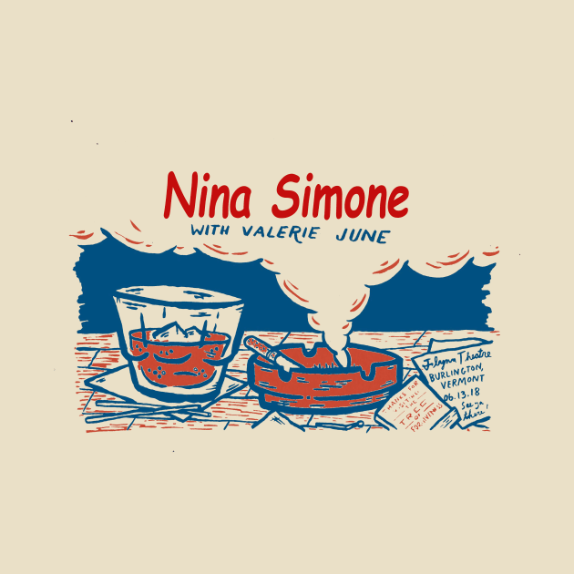 Nina Simone Vintage by Animal Paper Art