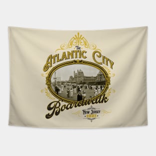 Atlantic City Boardwalk Tapestry