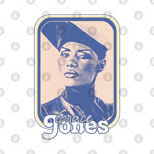 Grace Jones // Retro 80s Aesthetic Fan Design by DankFutura
