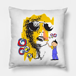 Painting Face Pillow