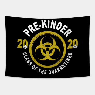 Pre-Kinder 2020 Class Of The Quarantined Graduation Tapestry