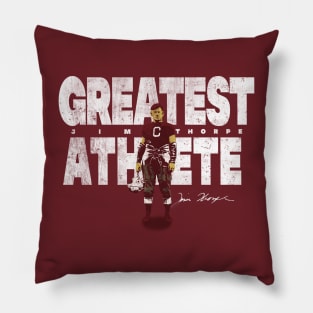 Jim Thorpe The Greatest Athlete Pillow