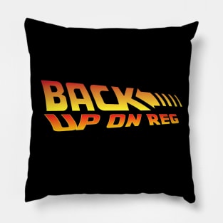 BACKUP ON REG Pillow