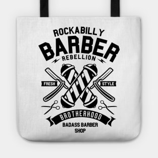 Rockabilly Barber Tote