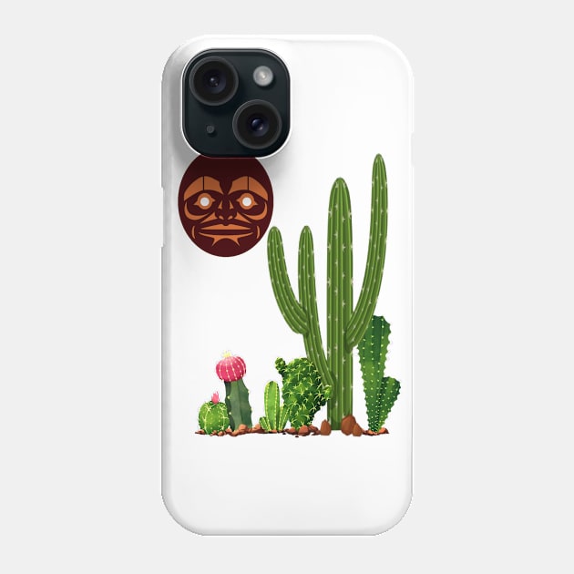 Desert Cacti Phone Case by AROJA