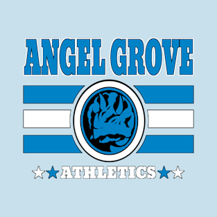 Angel Grove Athletics - Blue T-Shirt