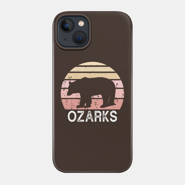 Ozarks Retro Bear - Ozark - Phone Case