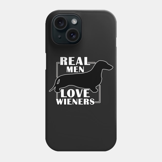 Real Men LOVE Wieners Phone Case by EDDArt