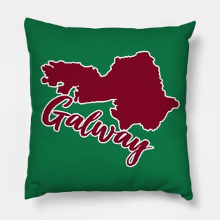 County Galway/Gaillimh Irish Pride Pillow