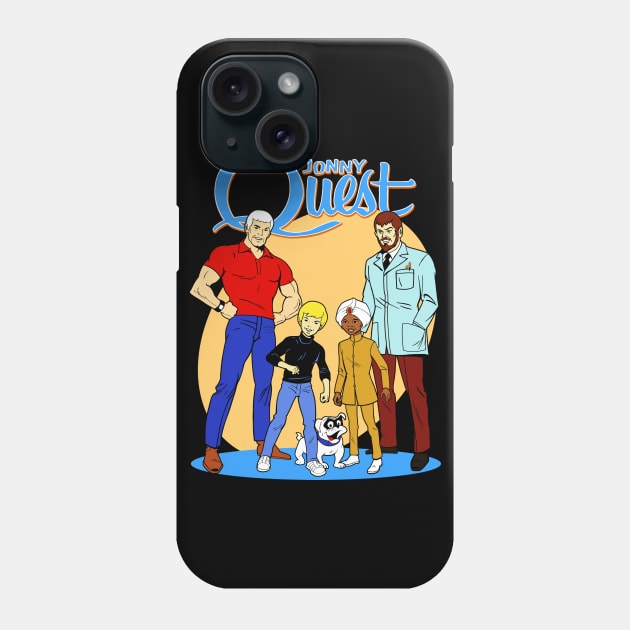 Jonny Quest Phone Case by BigOrangeShirtShop