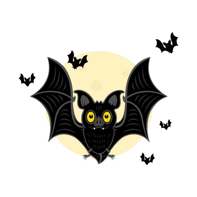 Bat Halloween by MeksFashion