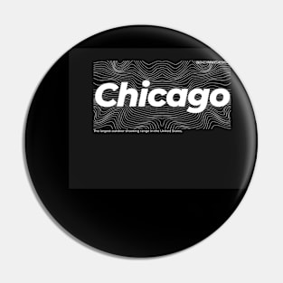 Chicago Shooting Range Pin