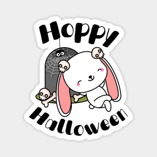 Adorable Halloween Rabbit Magnet